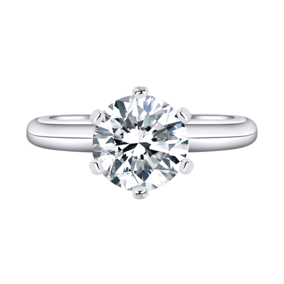 925 Silver Lab Grown Diamond Ring(ZHF-PYZ0762)