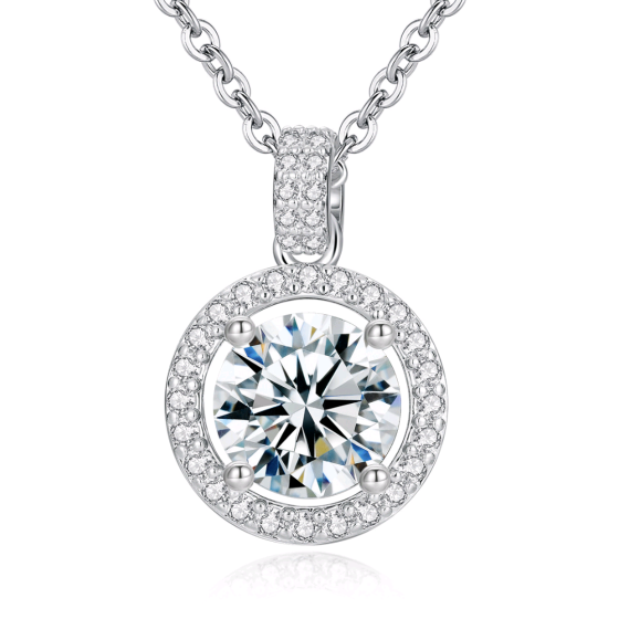 S925 Lab Diamond Necklace(PYZ1288)
