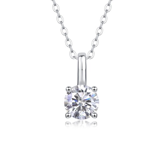 S925 Lab Diamond Necklace(PYZP1716)