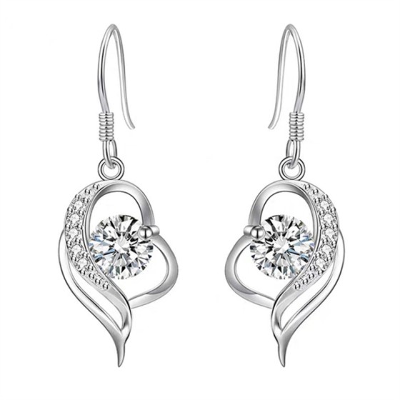 S925 Lab Diamond Earrings(PYZE1743)
