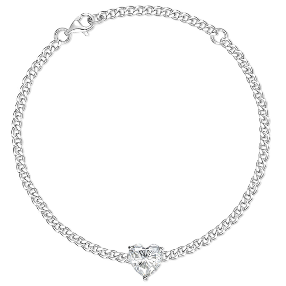 Sterling 925 Silver Moissanite Bracelet L-MB0038-HS-2CT