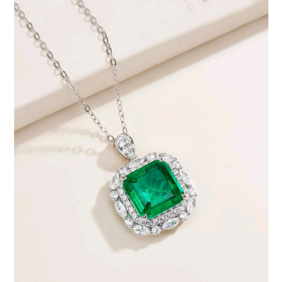 Green Glass Pendant (ZHF-P1312)