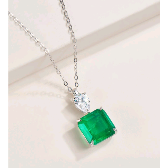Green Glass Pendant (ZHF-P1306)