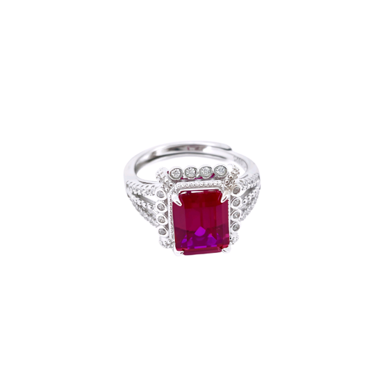 Lab Ruby Pendant (ZHF-P1630R)
