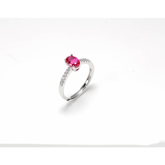 Lab Ruby Ring (ZHF-R0893R)